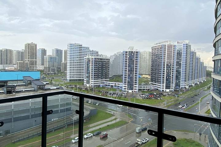 Радушный Тель-Авив, 3 комнаты: вид с лоджии на район